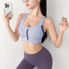 One-Piece High-Strength Shock-Proof Underwear Vested Front Zipper Yogo Sports Bra Mssza