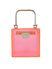 Online Solid Transparent Trendy Handbag Mssza