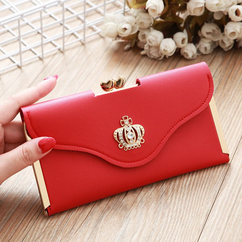 PU Leather Card Holder High Quality Long Wallet Mssza