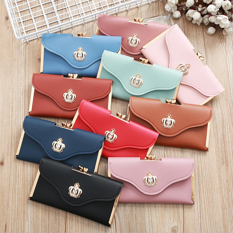 PU Leather Card Holder High Quality Long Wallet Mssza
