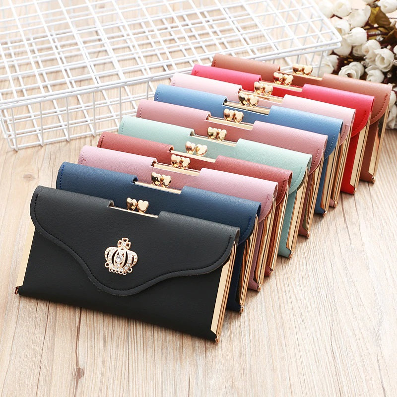 PU Leather Card Holder High Quality Long Wallet Mssza