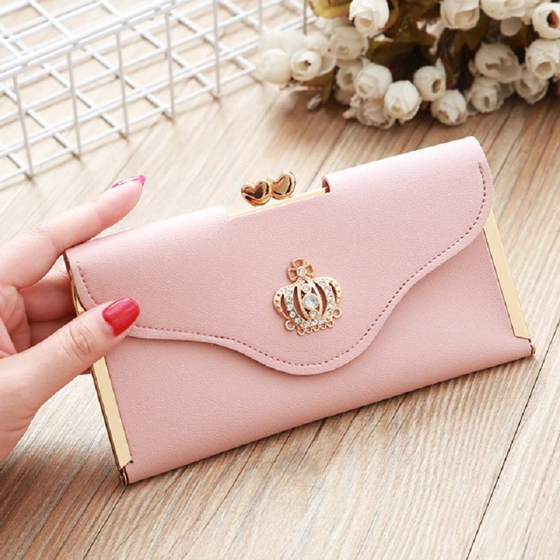 PU Leather Card Holder High Quality Long Wallet Mssza