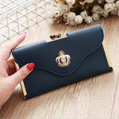 PU Leather Card Holder High Quality Long Wallet Mssza