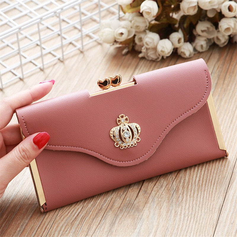 PU Leather Card Holder High Quality Long Wallet Mssza