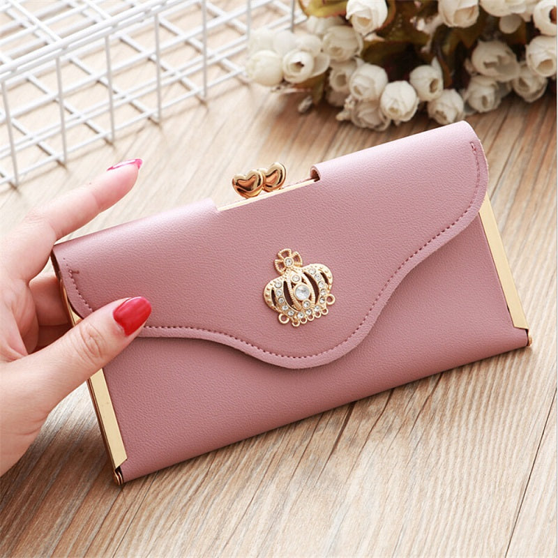 PU Leather Card Holder High Quality Long Wallet Mssza