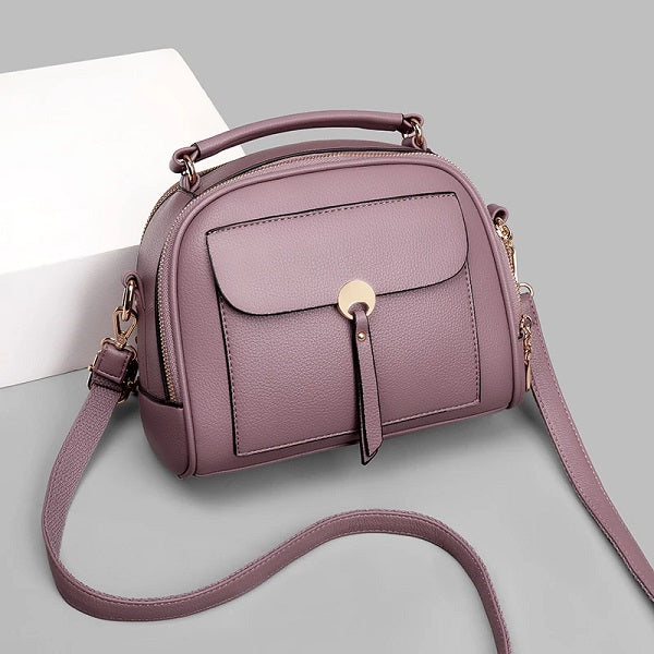 PU Leather Designer Casual Elegant Shoulder Bags Mssza