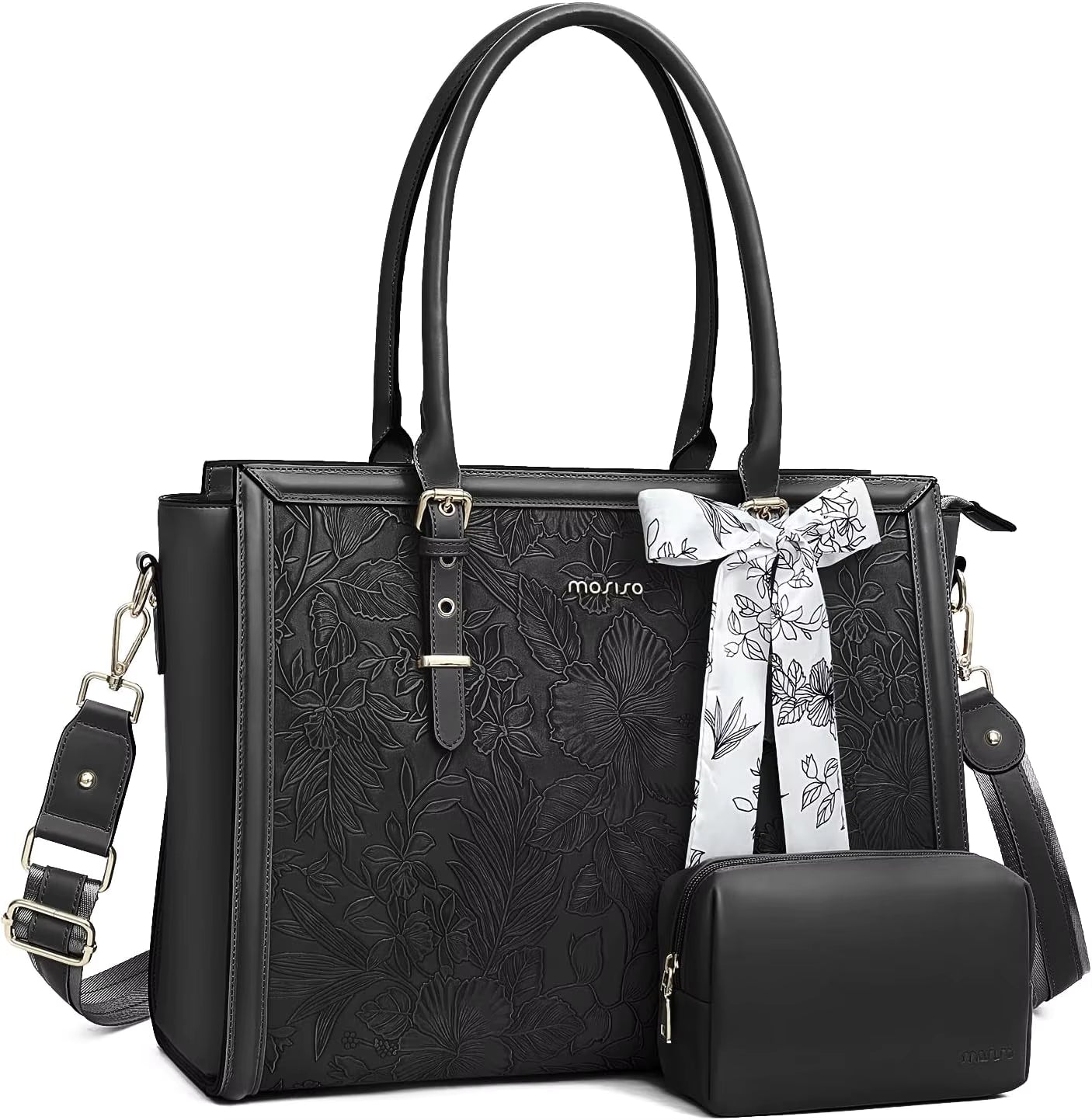PU Leather MacBook Air Pro Notebook Shoulder Laptop Bag Mssza