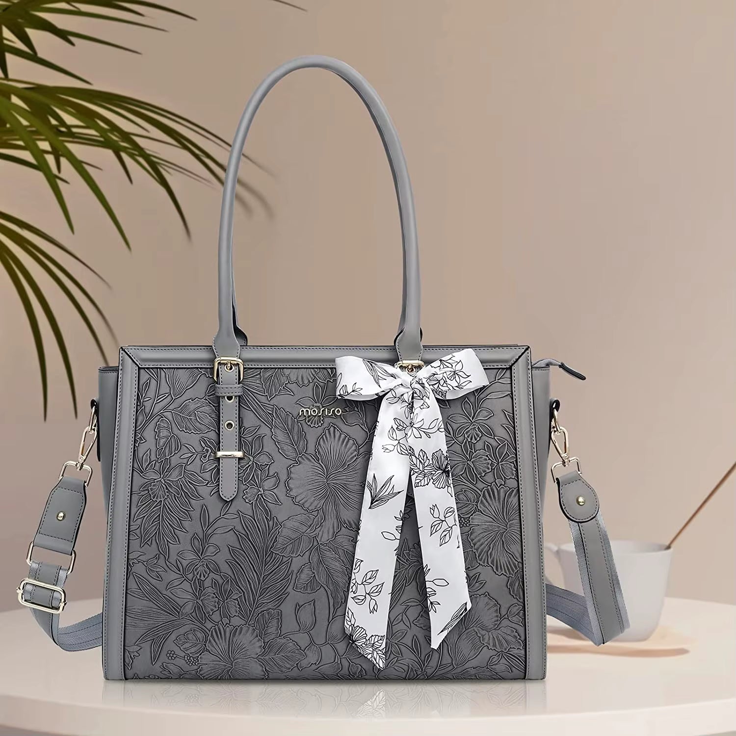 PU Leather MacBook Air Pro Notebook Shoulder Laptop Bag Mssza