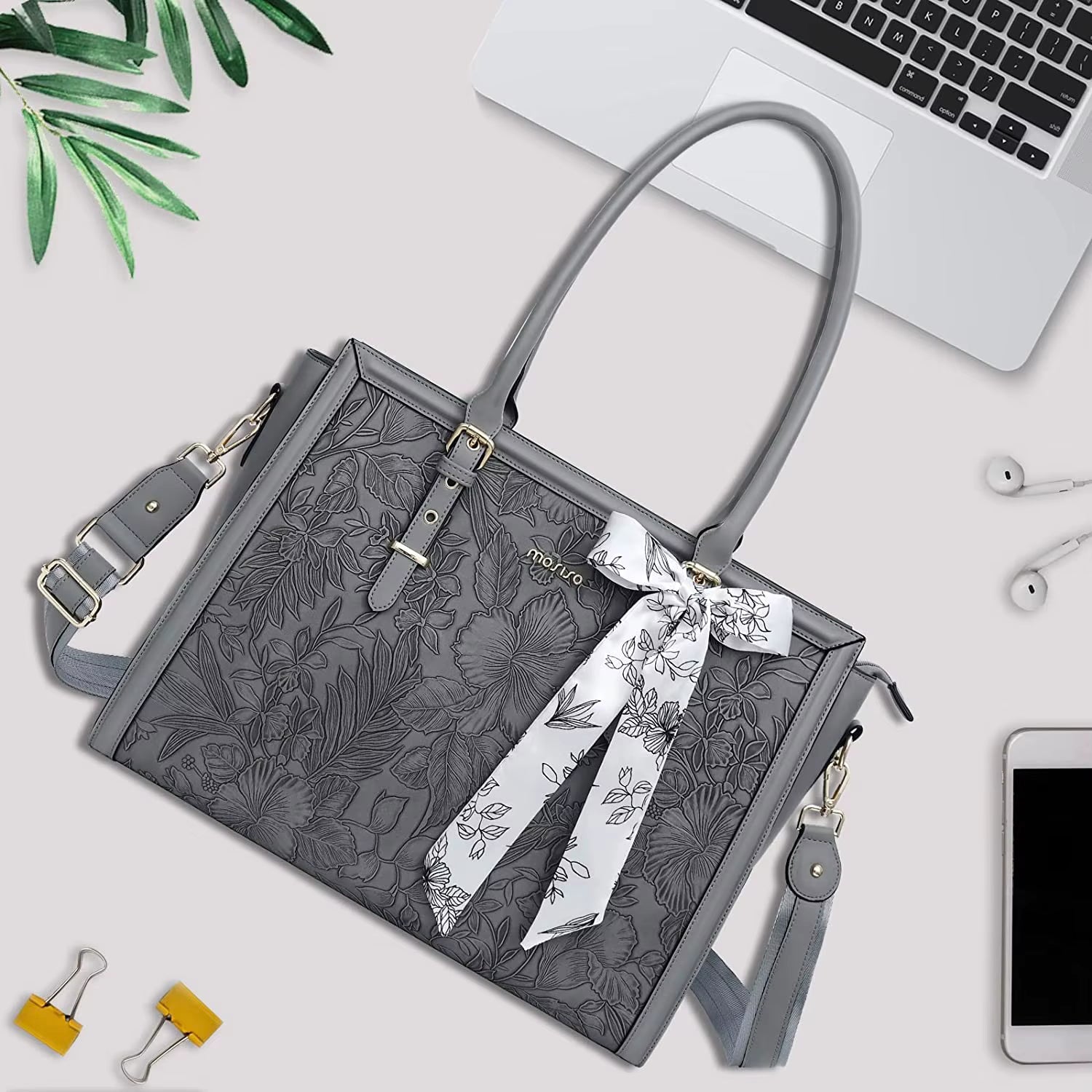 PU Leather MacBook Air Pro Notebook Shoulder Laptop Bag Mssza