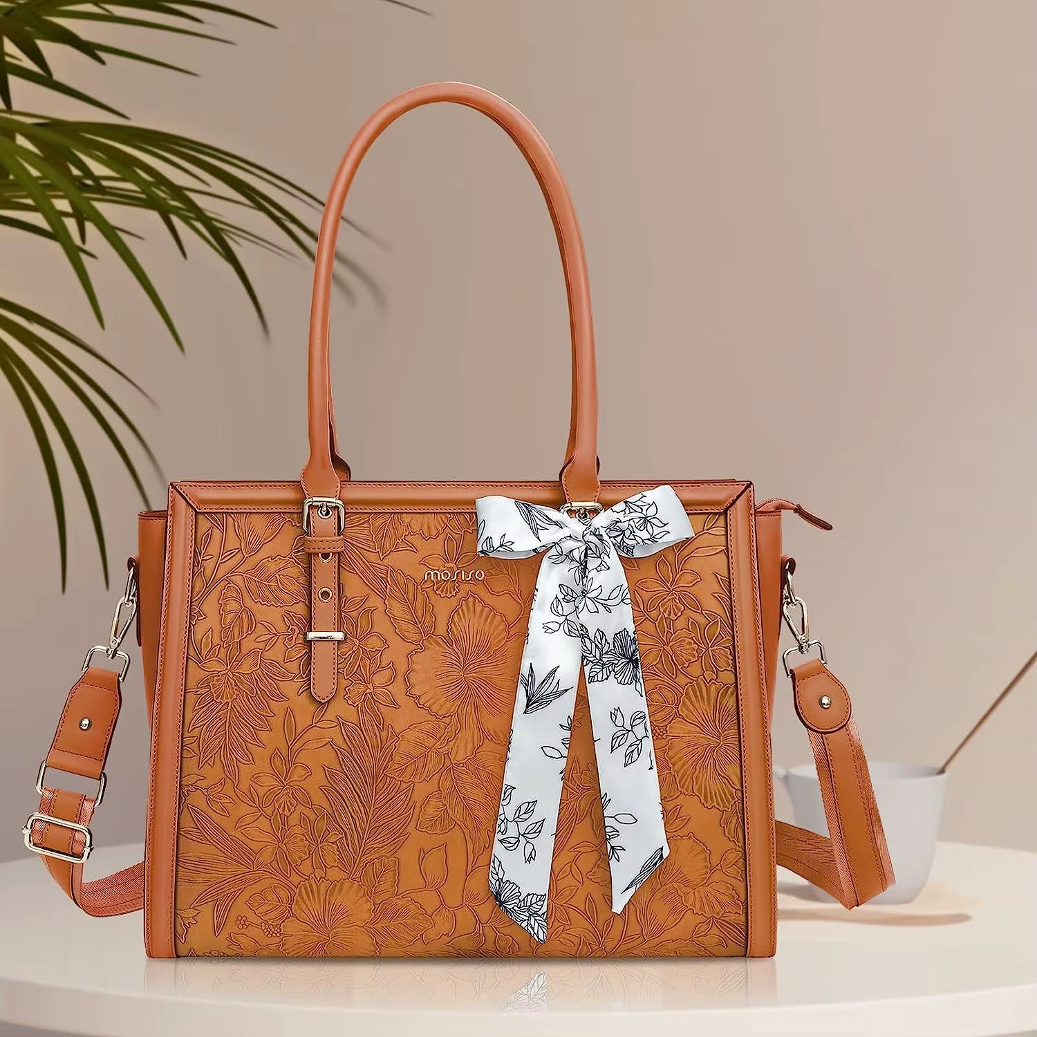 PU Leather MacBook Air Pro Notebook Shoulder Laptop Bag Mssza