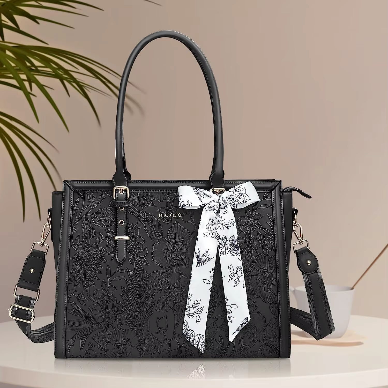 PU Leather MacBook Air Pro Notebook Shoulder Laptop Bag Mssza