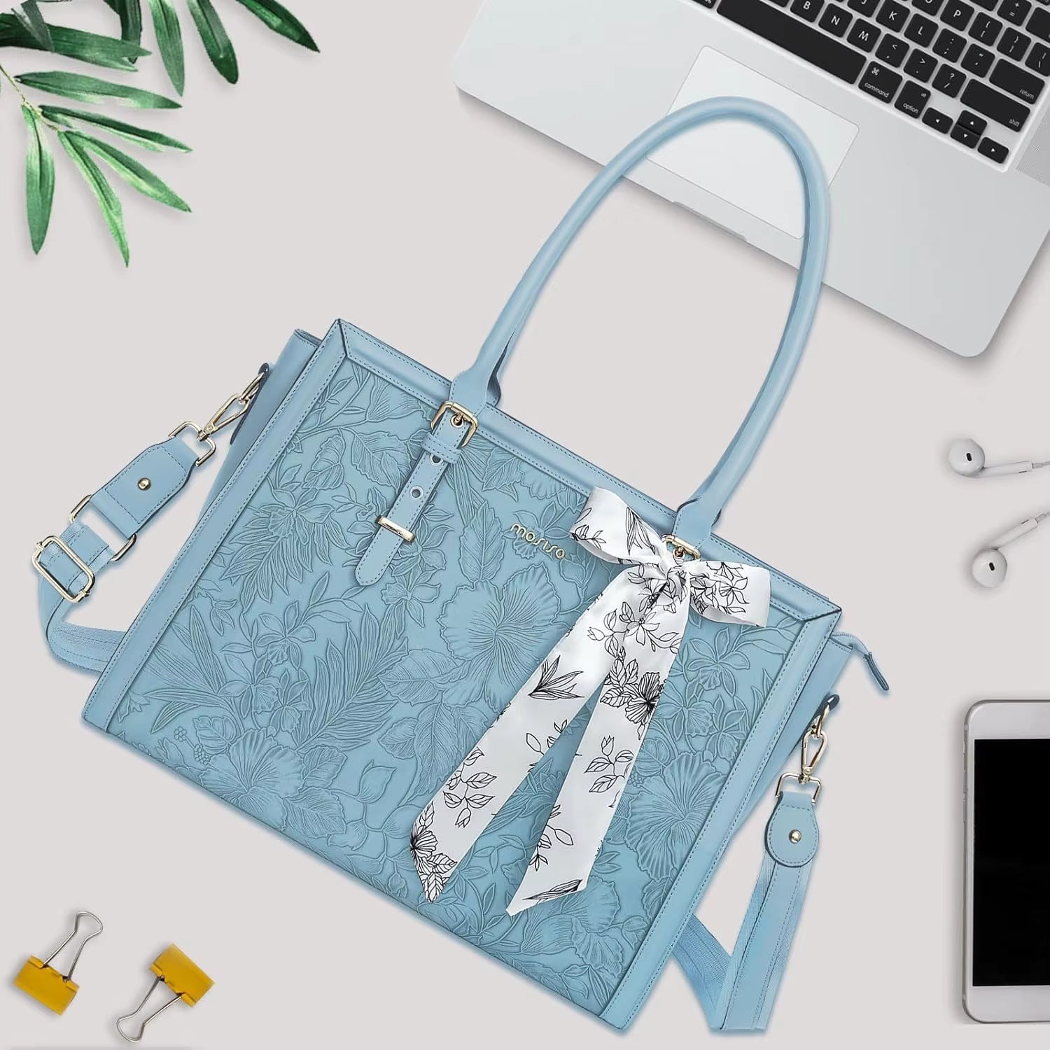 PU Leather MacBook Air Pro Notebook Shoulder Laptop Bag Mssza