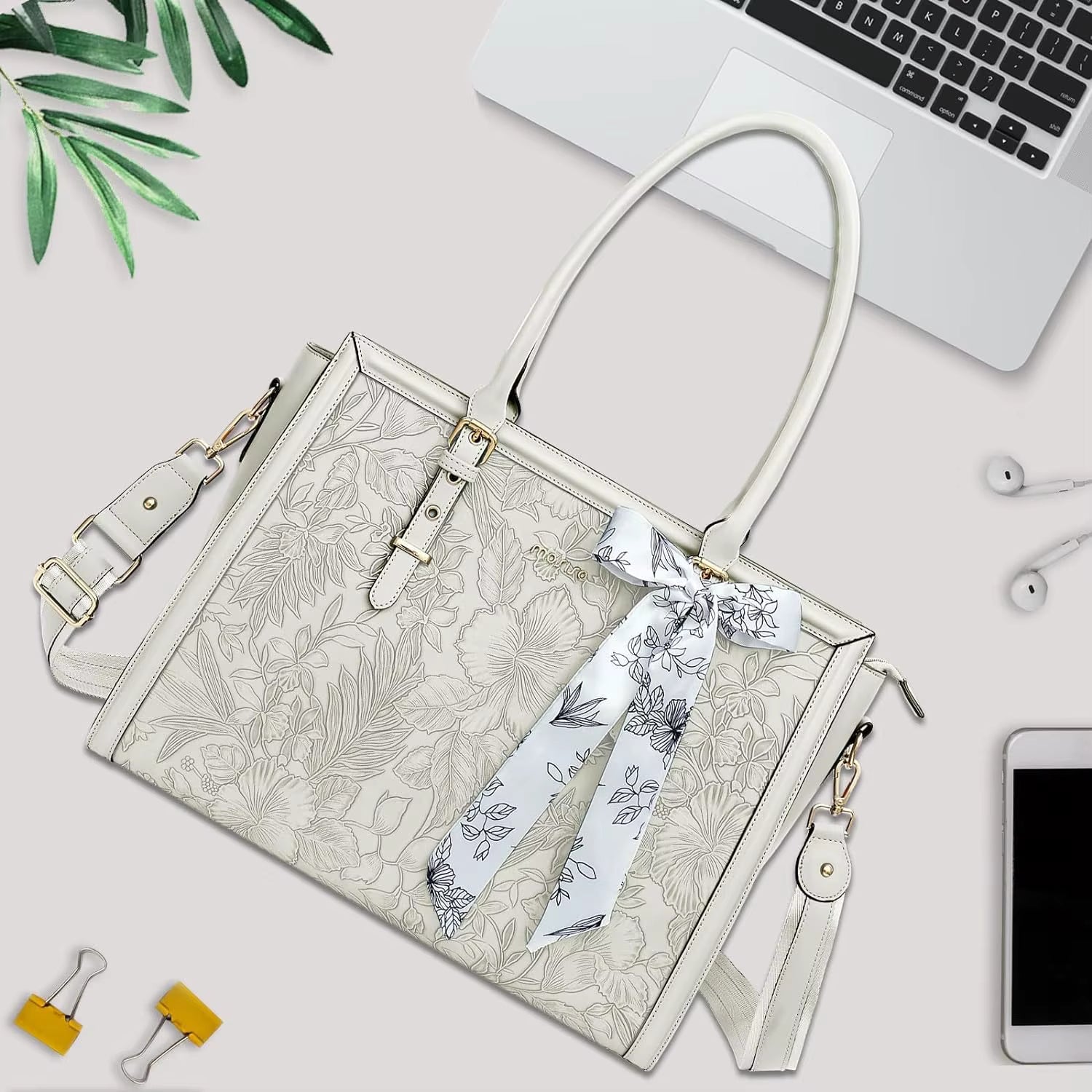 PU Leather MacBook Air Pro Notebook Shoulder Laptop Bag Mssza