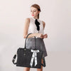 PU Leather MacBook Air Pro Notebook Shoulder Laptop Bag Mssza