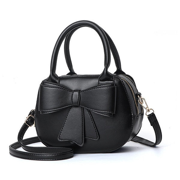 PU Leather Sweet Bow Princess Crossbody Bags Mssza
