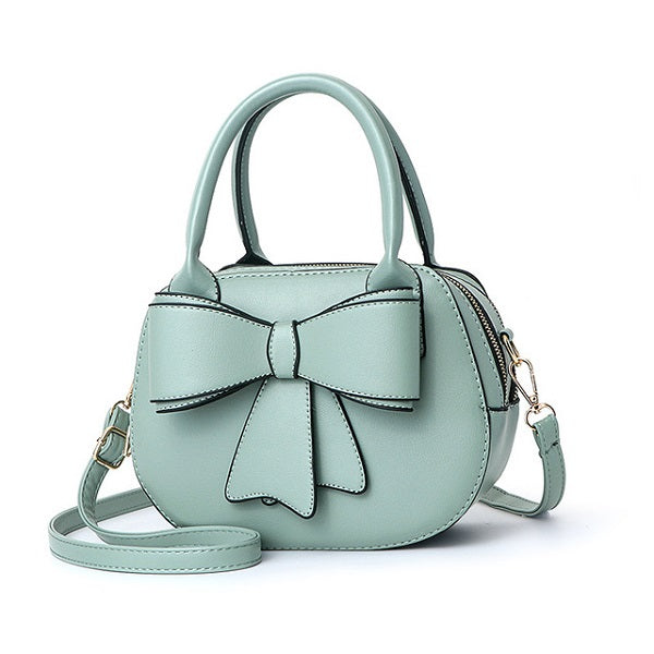 PU Leather Sweet Bow Princess Crossbody Bags Mssza