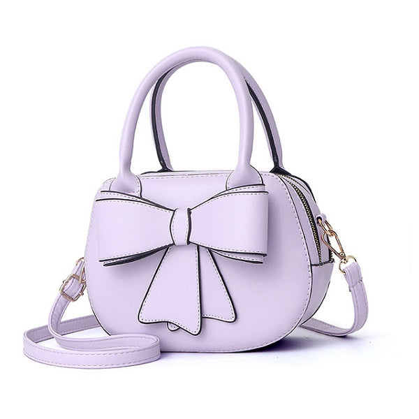 PU Leather Sweet Bow Princess Crossbody Bags Mssza