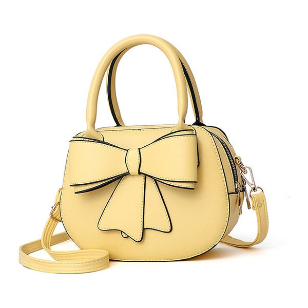 PU Leather Sweet Bow Princess Crossbody Bags Mssza