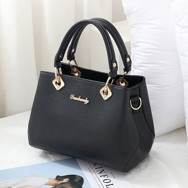 PU Leather Tassel Totes Top-Handle Hand Bags Mssza