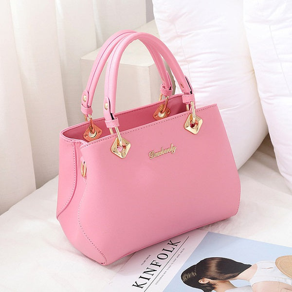 PU Leather Tassel Totes Top-Handle Hand Bags Mssza
