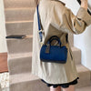 Patchwork Colorblock Denim Casual Street Cross Body Mini Handbags Mssza