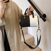 Patchwork Colorblock Denim Casual Street Cross Body Mini Handbags Mssza