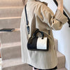 Patchwork Colorblock Denim Casual Street Cross Body Mini Handbags Mssza