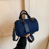 Patchwork Colorblock Denim Casual Street Cross Body Mini Handbags Mssza