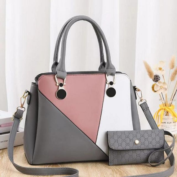 Patchwork large-capacity Totes Purse Crossbody Bags Mssza