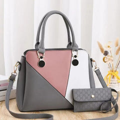 Patchwork large-capacity Totes Purse Crossbody Bags Mssza