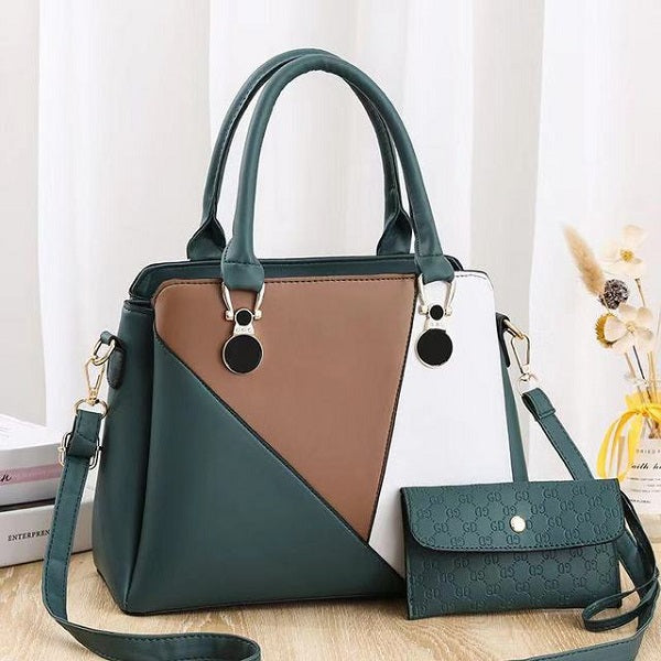 Patchwork large-capacity Totes Purse Crossbody Bags Mssza