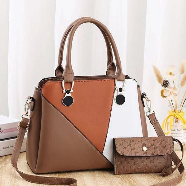 Patchwork large-capacity Totes Purse Crossbody Bags Mssza