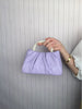 Pearl Handle Square Shoulder Small Messenger Dinner Clutch Purse Mssza