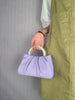 Pearl Handle Square Shoulder Small Messenger Dinner Clutch Purse Mssza