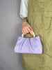 Pearl Handle Square Shoulder Small Messenger Dinner Clutch Purse Mssza