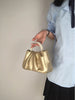 Pearl Handle Square Shoulder Small Messenger Dinner Clutch Purse Mssza