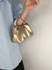 Pearl Handle Square Shoulder Small Messenger Dinner Clutch Purse Mssza