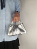 Pearl Handle Square Shoulder Small Messenger Dinner Clutch Purse Mssza