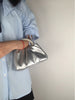 Pearl Handle Square Shoulder Small Messenger Dinner Clutch Purse Mssza
