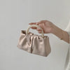 Pearl Handle Square Shoulder Small Messenger Dinner Clutch Purse Mssza