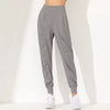 Pleated Quick-Dry Slim Bound Running Fitness Pockets Loose Yoga Capris Mssza