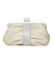 Pleated Silk Evening Bag Mssza