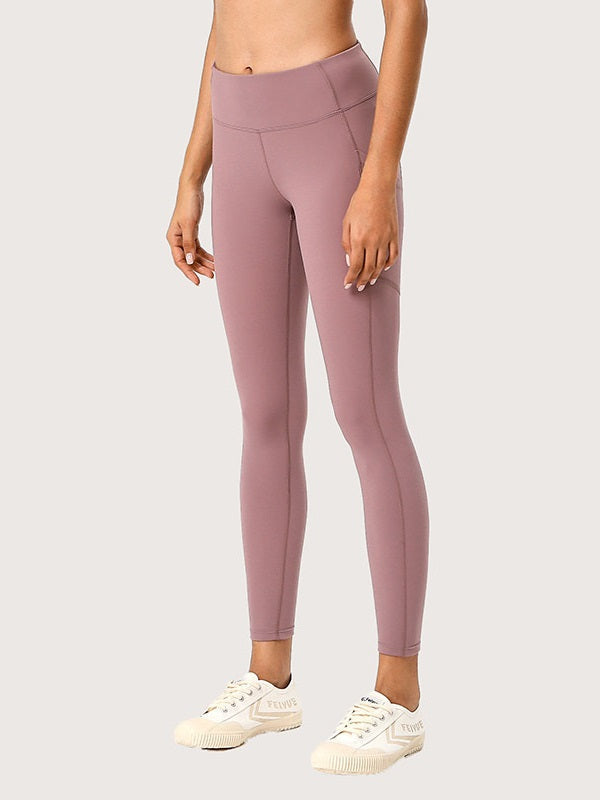 Pockets High Waist Skinny Yoga Legging Mssza