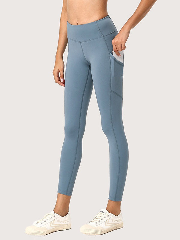Pockets High Waist Skinny Yoga Legging Mssza