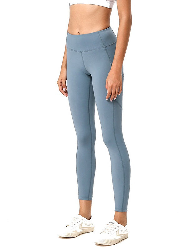 Pockets High Waist Skinny Yoga Legging Mssza