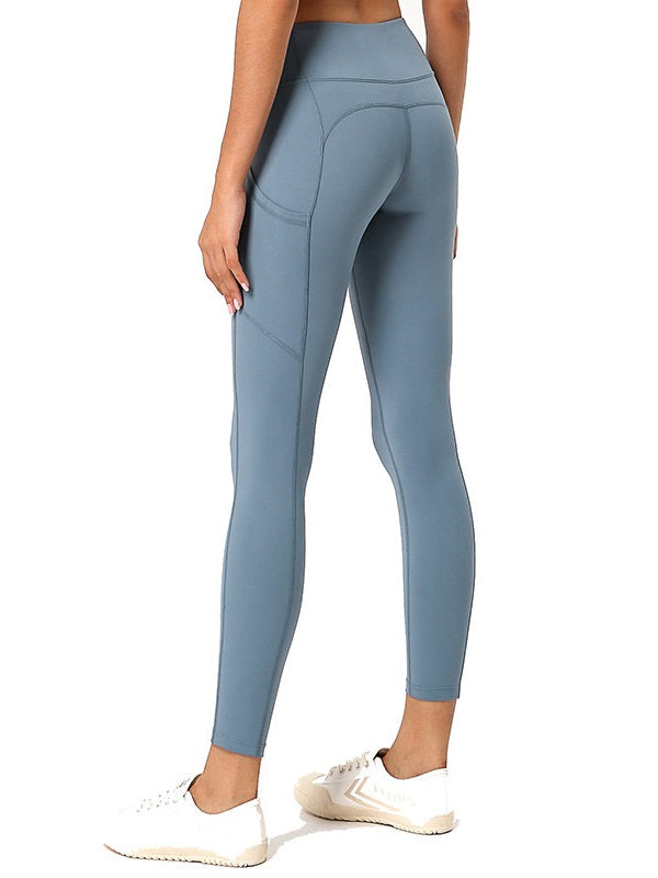 Pockets High Waist Skinny Yoga Legging Mssza