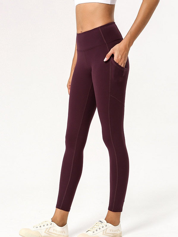 Pockets High Waist Skinny Yoga Legging Mssza