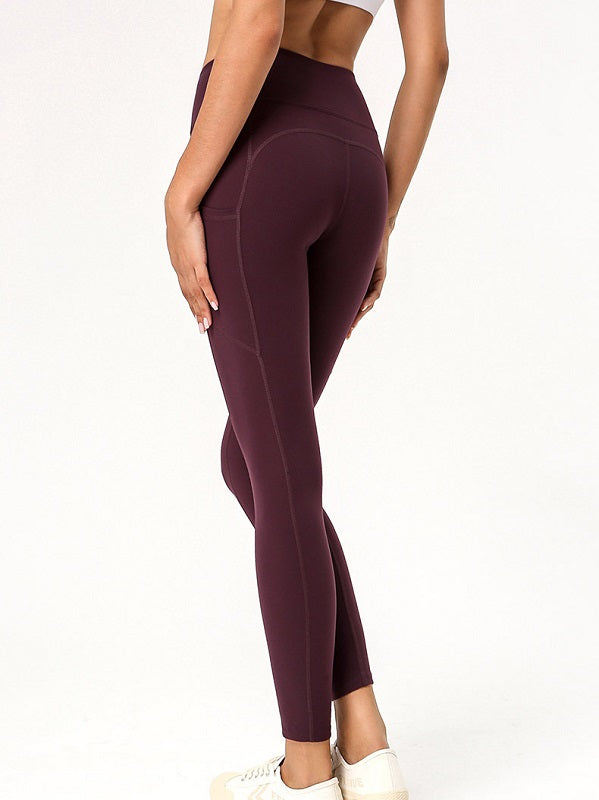 Pockets High Waist Skinny Yoga Legging Mssza