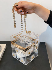 Popular Transparent Small Design Shoulder Bags Mssza