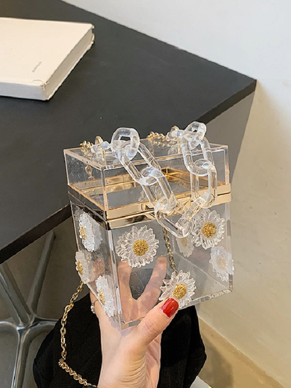 Popular Transparent Small Design Shoulder Bags Mssza